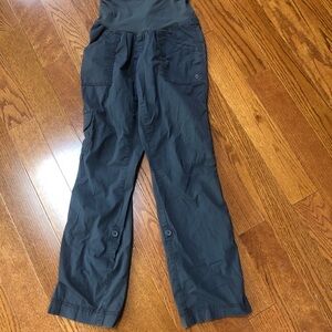 Motherhood Charcoal Cargo Pants